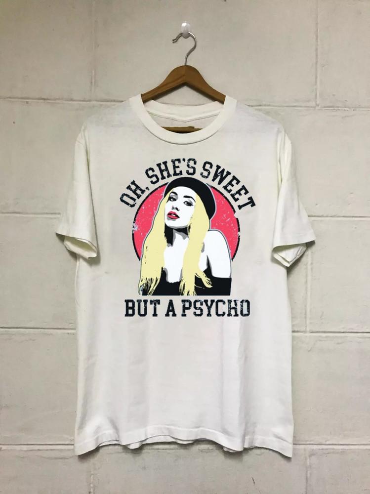 New Popular Ava Max Sweet But Psycho Shirt Short Sleeve White S-5XL FF150 Unisex T-Shirt XXXL