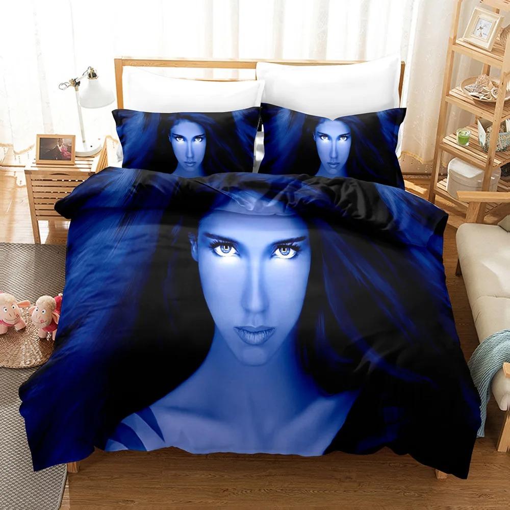 Angel Bedding Set Single Twin Full Queen King Size Fallen Angel Bed Set Aldult Kid Bedroom Duvetcover Sets 3D Print 005