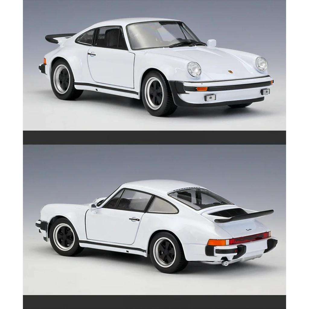 Welly 1/24 1971 Porsche 911 Turbo 3.0 Alloy Sports Car Model Diecasts Metal Classic Vehicles Car Model High Simulation Kids Gift