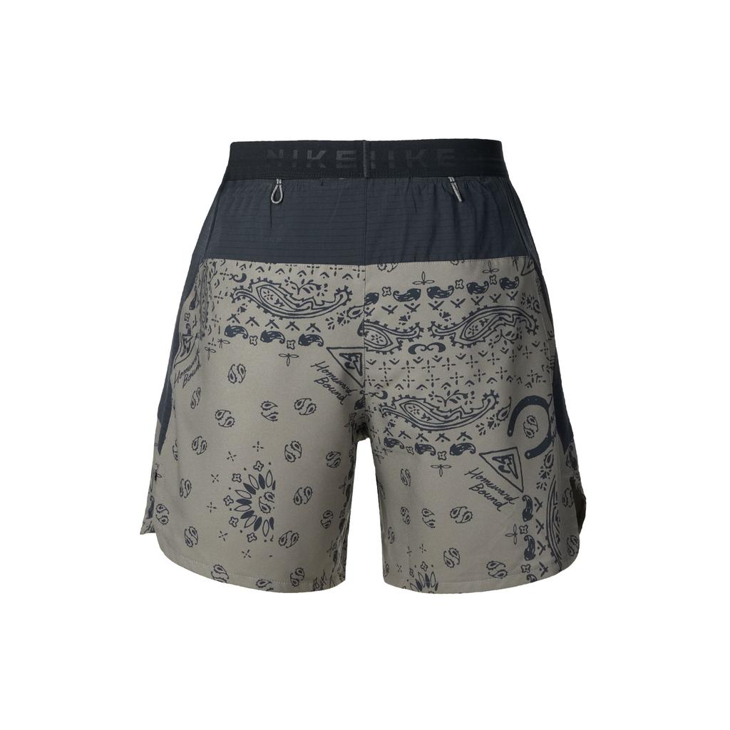 Nike Pantalones cortos deportivos versátiles cómodos de secado rápido Dri-Fit Trail para hombre Pantalones cortos Negro Piedra de cueva HJ4175-289