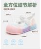Girls' fashionable, sweet, mesh breathable princess shoes