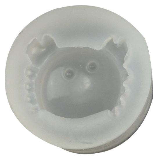 

2Pcs Cute Turtle Crab Mold Food-Grade Silicone Mold Chocolate Resin Soap Mold Easy-Release Reusable Baking Mold for Cake Decor Decompression Toy A