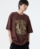 Nasttingijeubeleoldaenmi Snake Graphic Tee_Brown