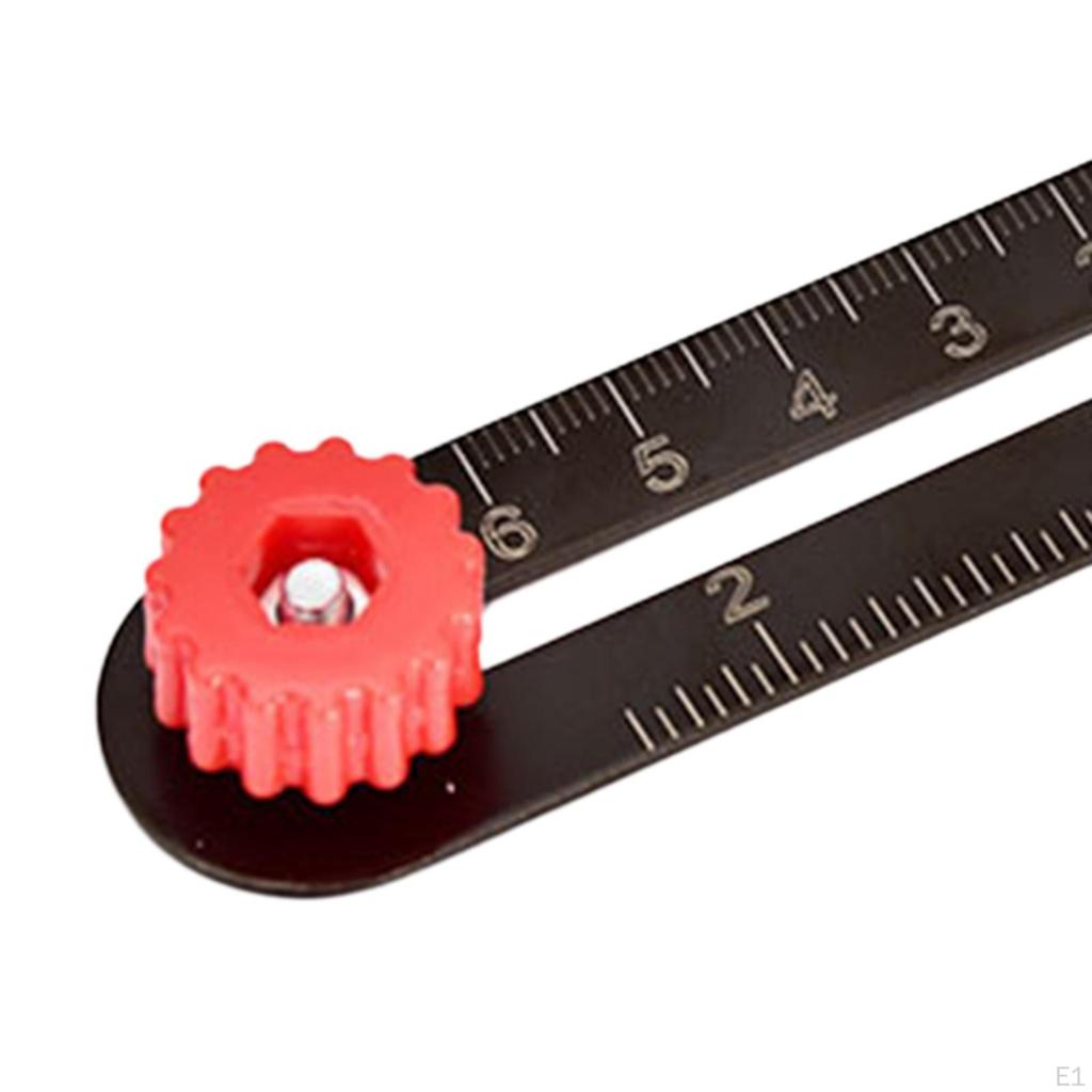Angle Measuring Tool Discover ,Ruler Template Universal Opening Locator for Tiling