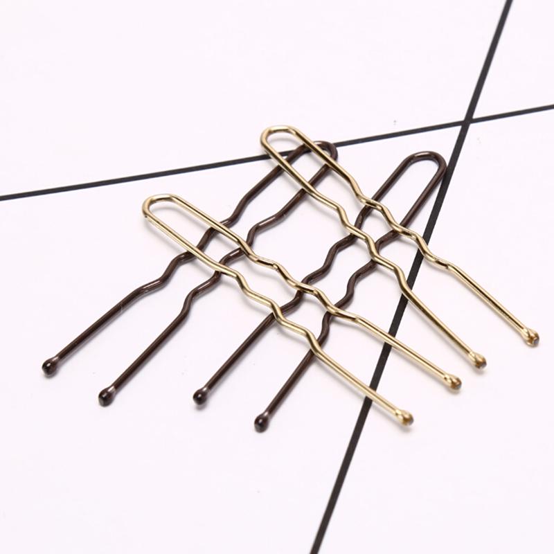 20 stuks/set Dames U-vormige Haarspeld Haarclips Bobby Pins Metalen Barrette