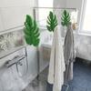 3D Print Bathroom Hook Hawaiian Tropical Shower Door Hook Anti-Scratch Towel Hanger Bedroom Decor