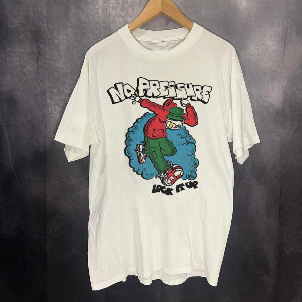 No Pressure Band Lock It Up Short Sleeve Unisex T-Shirt Tops Tee