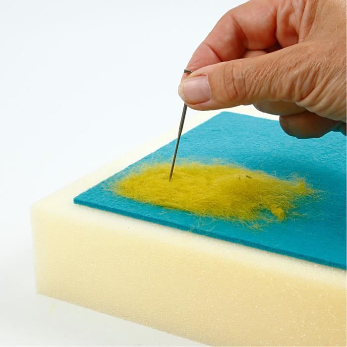 Aiguilles à feutrer - réf 41238 - Couleur gris