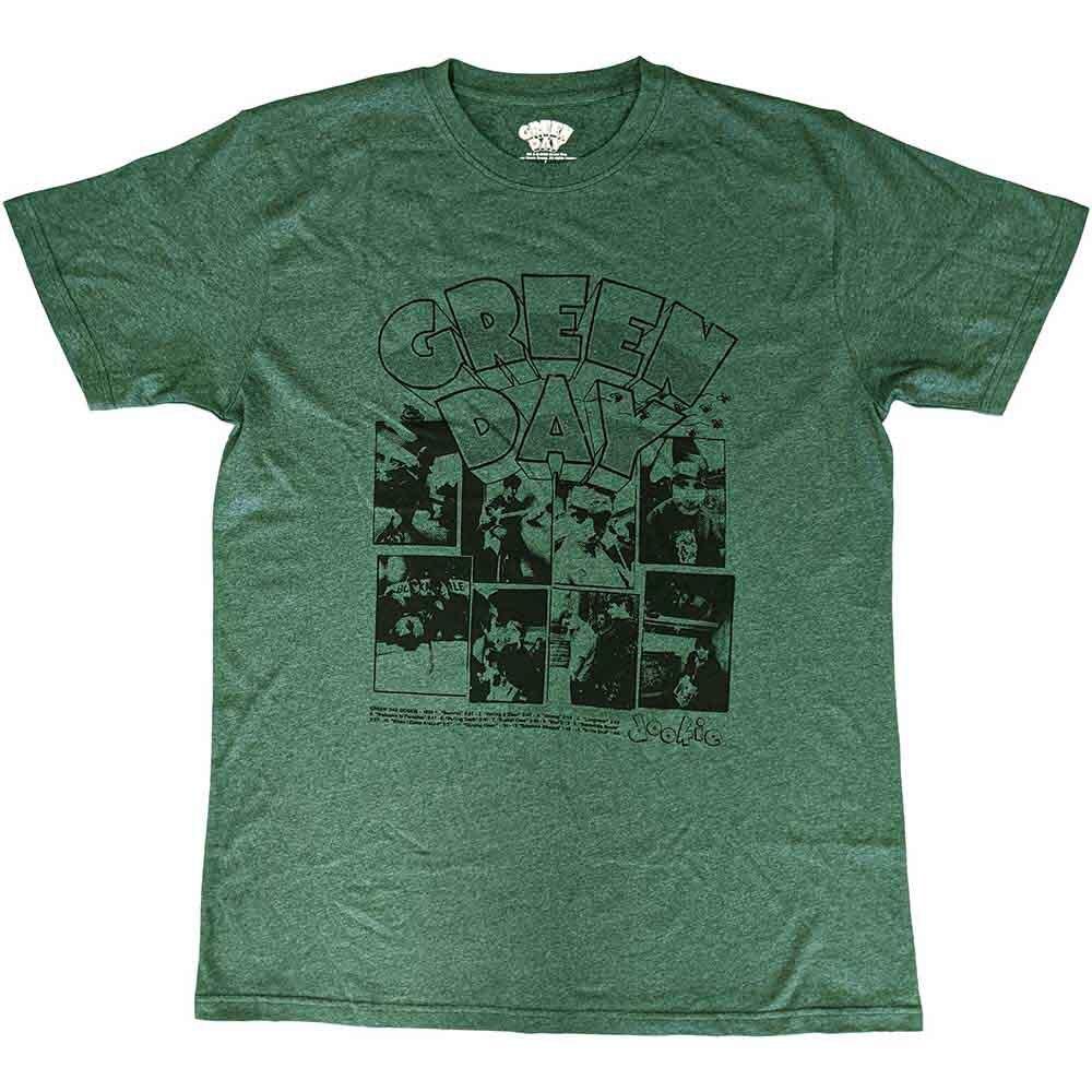 Green Day Unisex T-Shirt: Dookie Frames (Medium) S