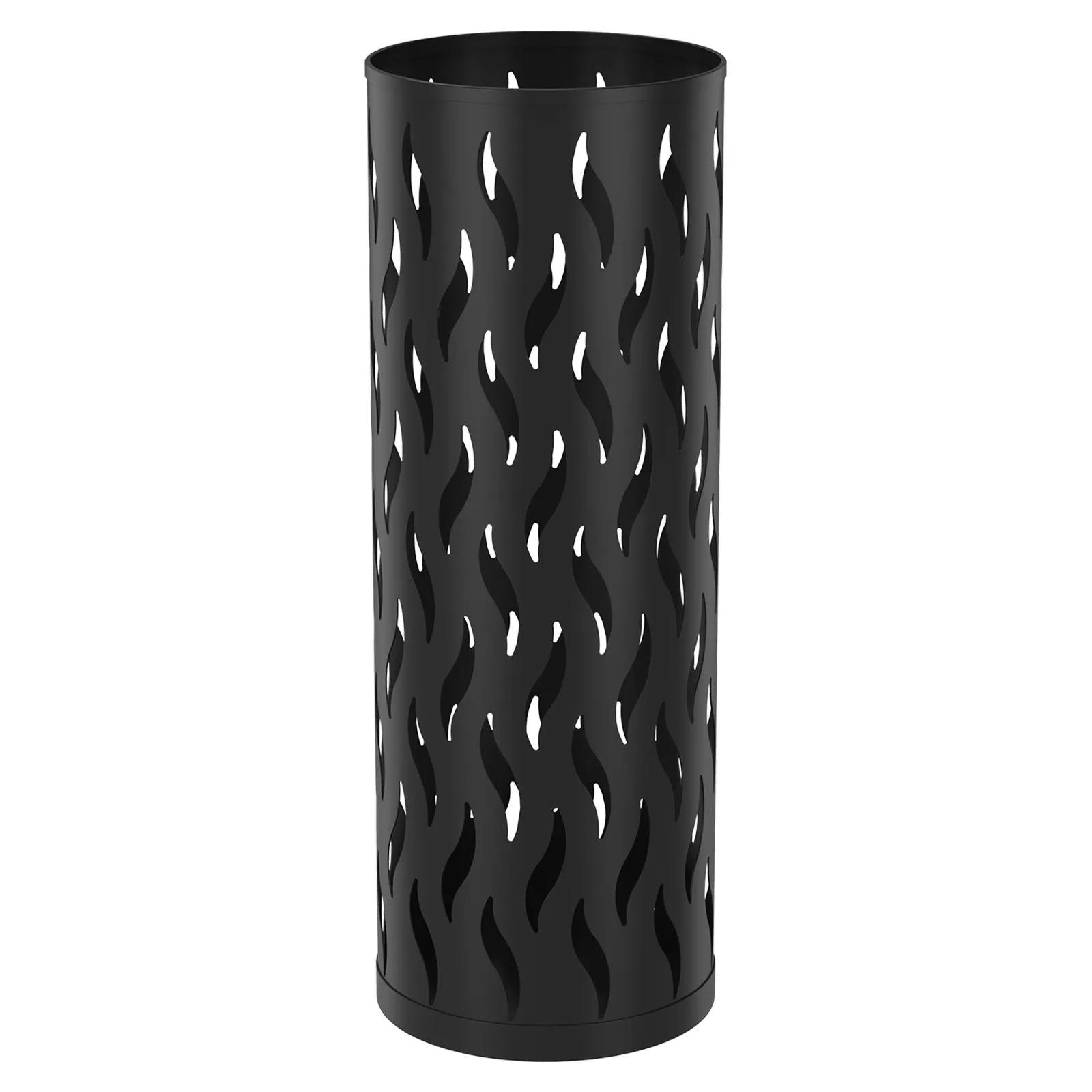 Metal Umbrella Stand Hollowed Umbrella Rack Decorative Umbrella Holder Bin Multipurpose Walking Sticks Holder for Indoor