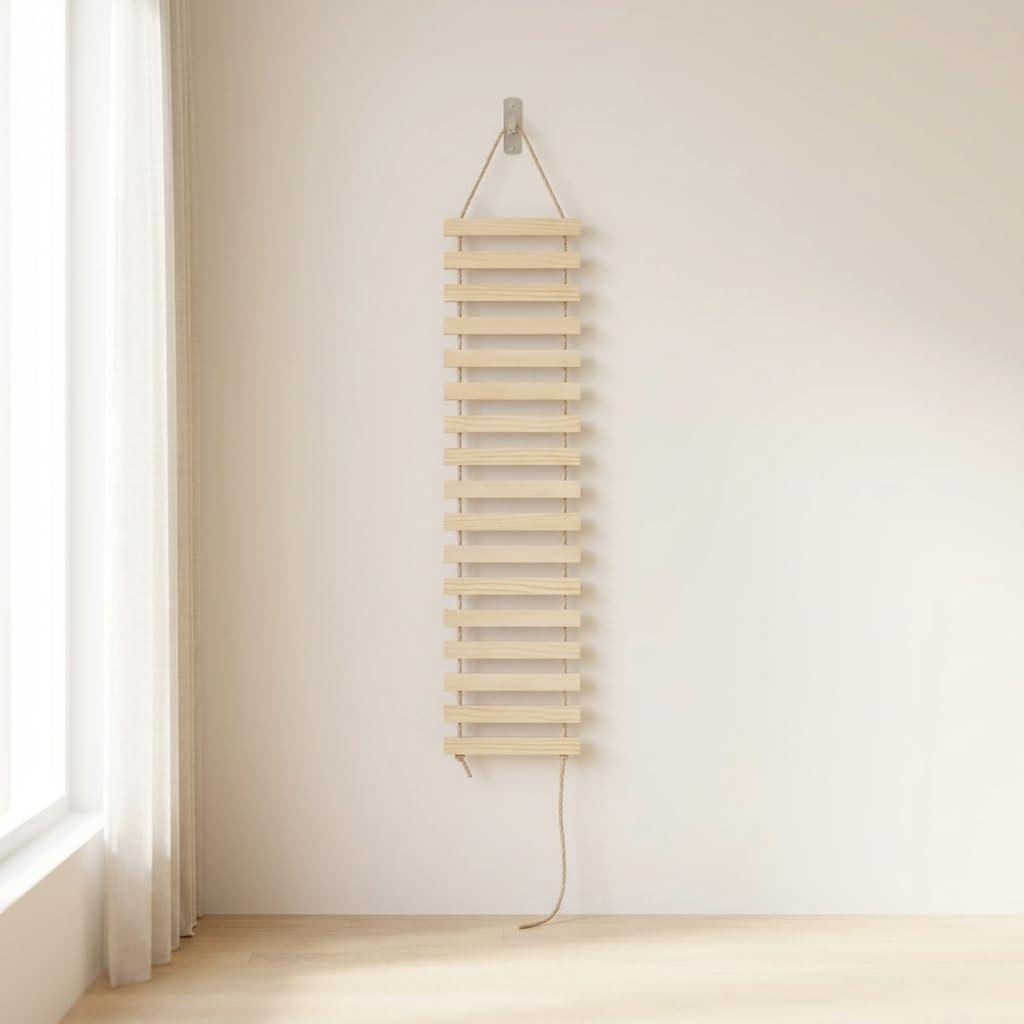 Pet Cat Soft Rope Ladder Climbing Frame Hammock Bed Sisal