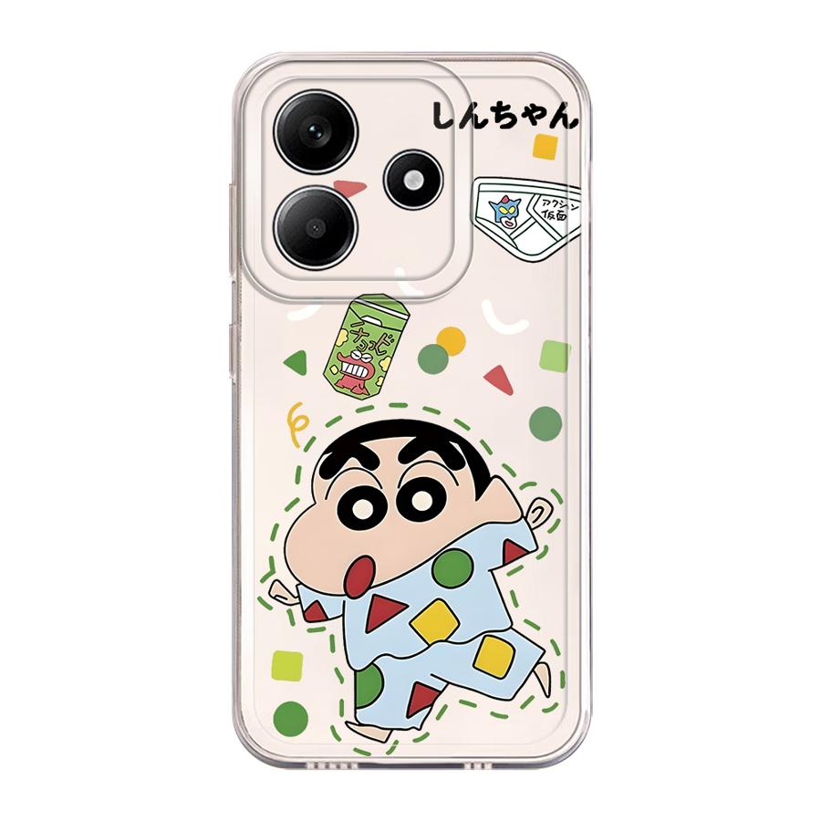 Shin Himawari Soft Phone Cover Case for Xiaomi Redmi Note 14 Pro Plus 12S 14C A4 11 Note 13 10S 12 11S 13C 9 10