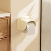 Wall Mounted Bathroom Roll Holder Plastic Toilet Paper Storage Box  Bathroom Organization Accessory