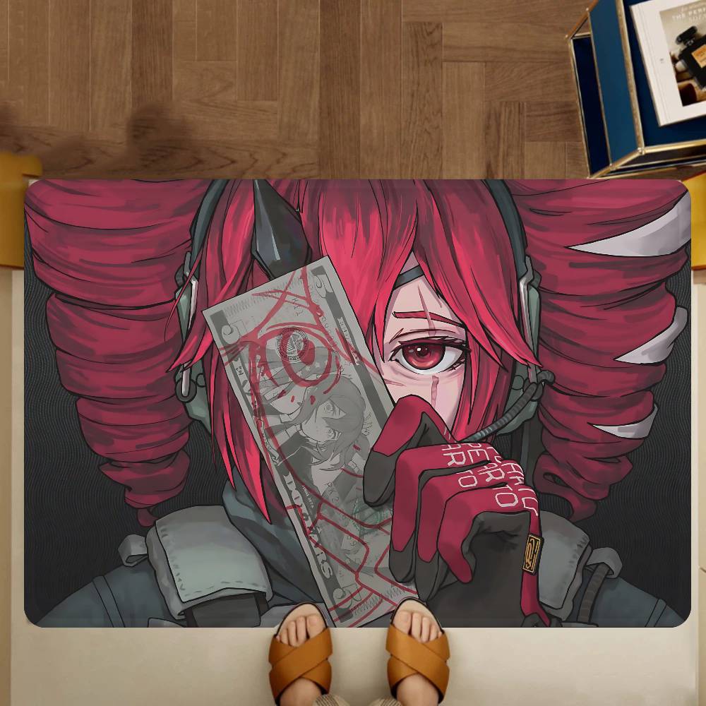 Vocaloid Teto Singer girl Floor Mat Rectangle Anti-slip Home Soft Badmat Front Door Indoor Outdoor Mat Hotel Decor Mat