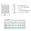 aluminum water cooling radiator aluminum sink fin radiators freezer radiator freezer condenser refrigeration system 360-390W