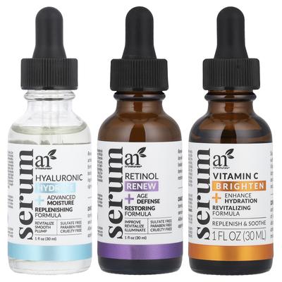 Artnaturals, Serum Trio, 3-teiliges Set, 29,5 ml (1 Fl Oz) Jeder