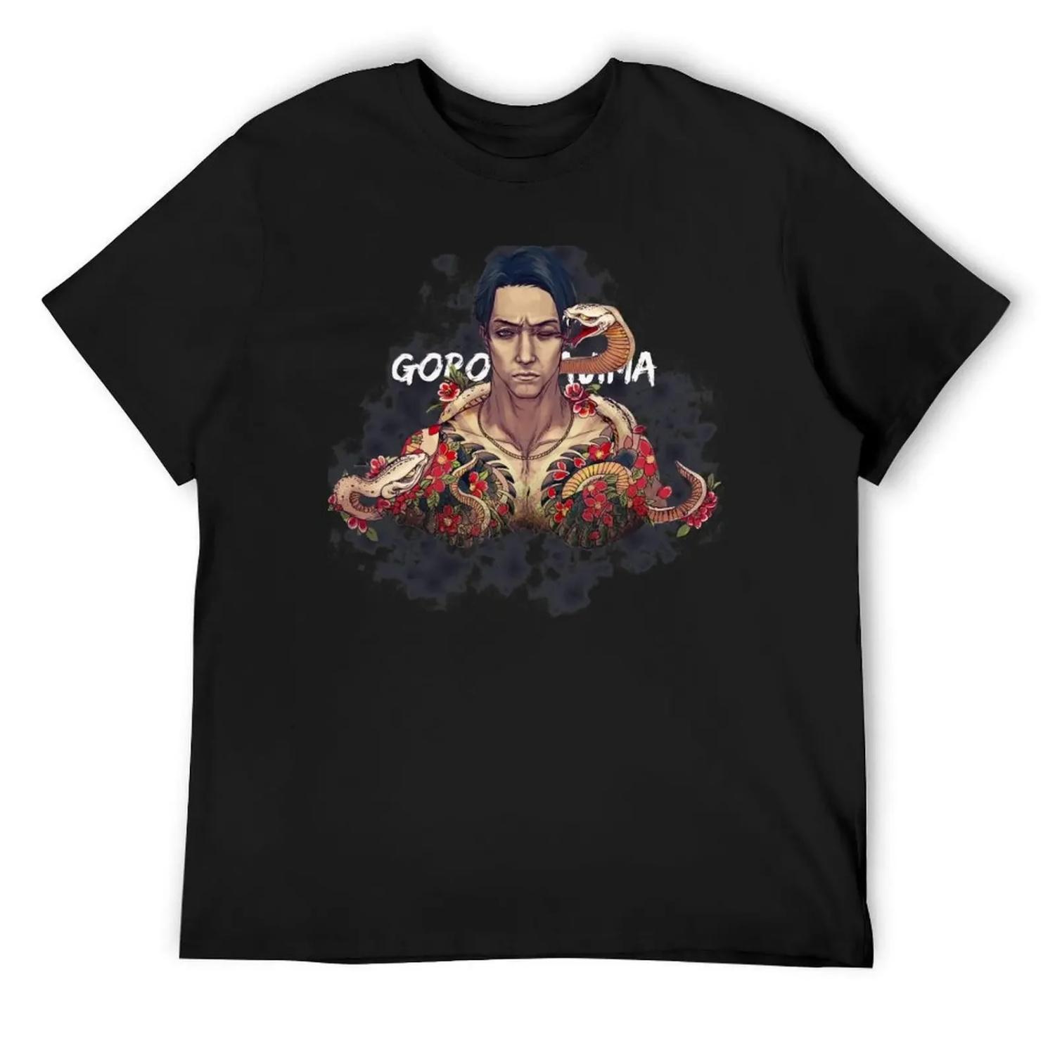Goro Majima T SHIRT yakuza 0 1 2 3 4 5 kiwami dead souls T-Shirt cute tops clothes for men S