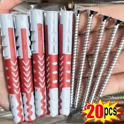 Duvar Ankrajı Genleşme Borusu Boru Naylon Genleşme Borusu Kendiliğinden Kılavuzlu Vidalar Delme Tapası Boş Duvar Ahşap Genleşme Cıvatası Bağlantı Elemanları
