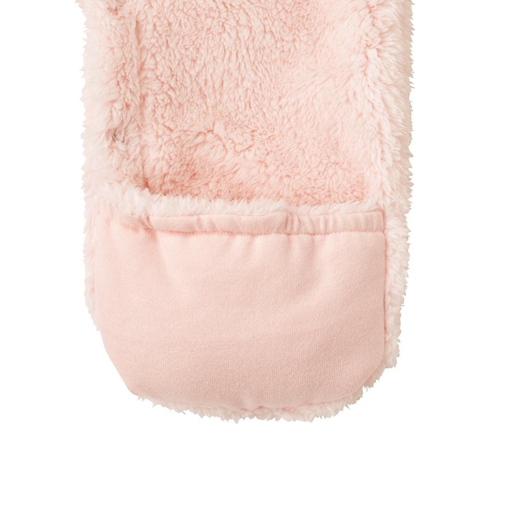 MIKIHOUSE HOT BISCUITS Romper Jumpsuit for Boys and One Size Fits All Product Girls, Pink, (60-80cm), Code 73-1203-615