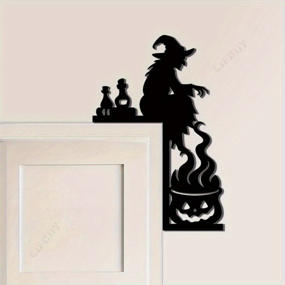 Eisen Halloween Hexenhorn Wanddekoration