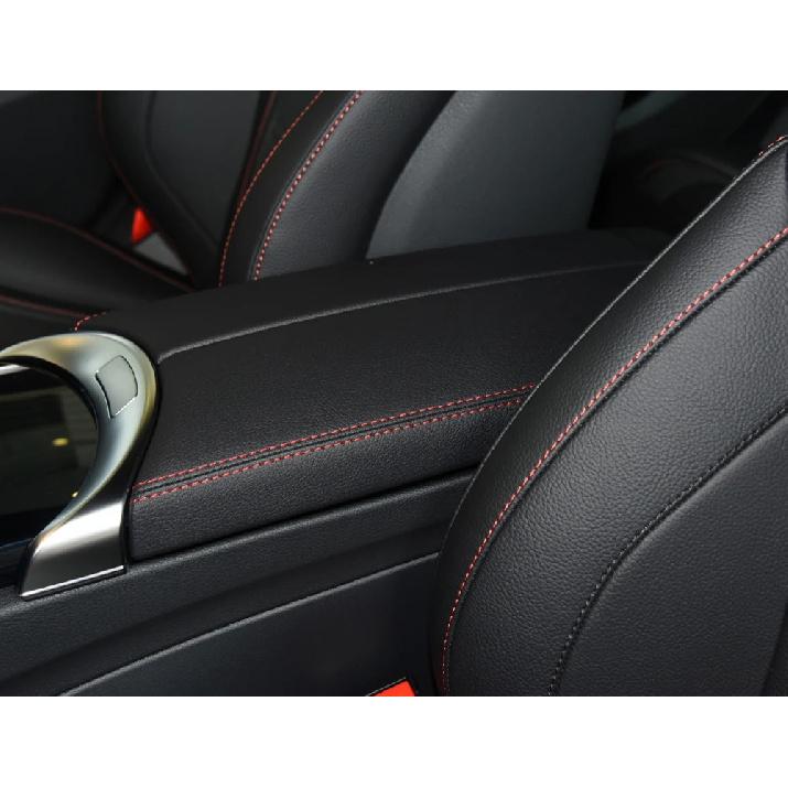 Center Console Lid Armrest Box Panel Leather Trim Protect Cover For Mercedes Benz C GLC Class W205 W253 C200 C300 GLC200 GLC300