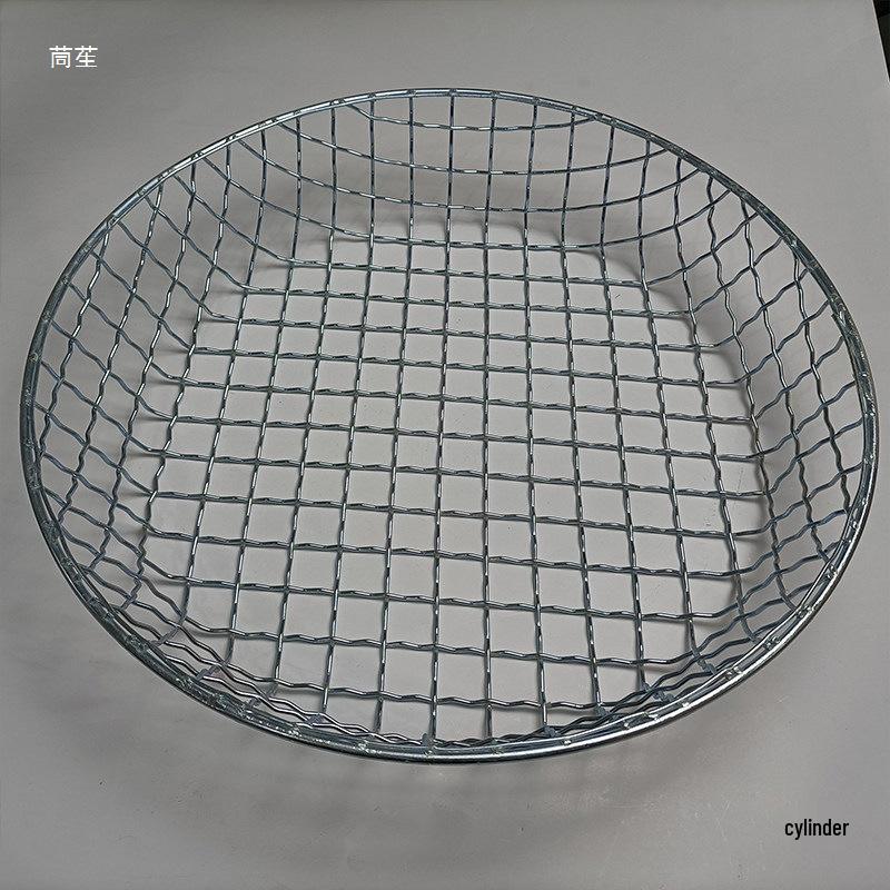 Large Round Wire Mesh Sieve for Stones, Sand, and Garden Soil Filtering