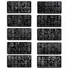 Flower Butterfly Nail Art Stamp Template Image Plate Manicure Accessory