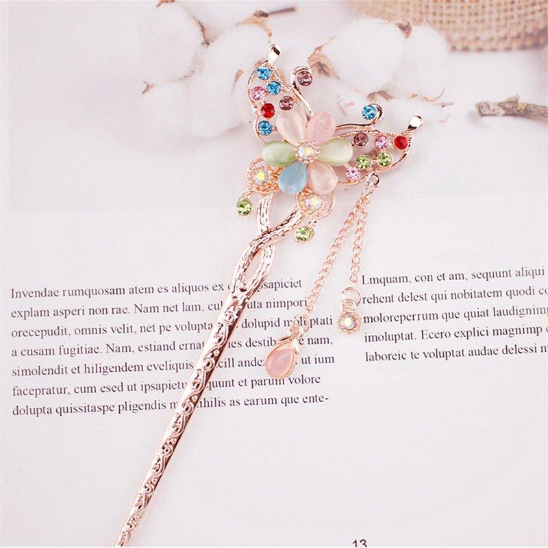 Hairpin Hair Accessories Hairpin Updo Hair Clasp Ethnic Style Alloy