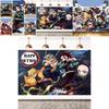 Tela de Fondo de Vinilo Temática de Demon Slayer Para Estudio Interior y Decoración de Fiestas Regalo Ideal Para Adolescentes
