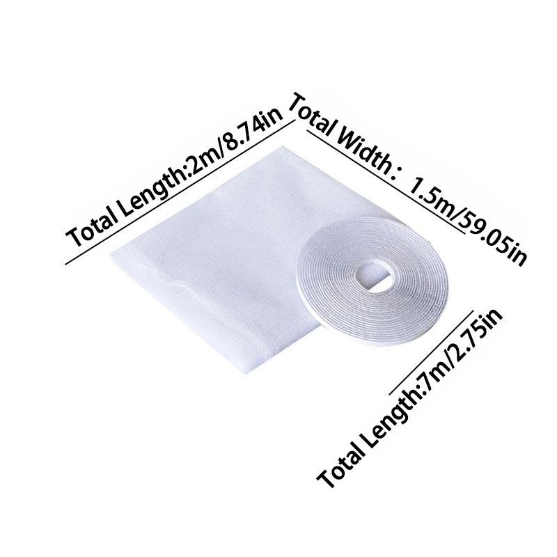 1PC Tür Anti Moskitonetz Selbstklebende Insekten Fliegen Moskito Fenster Bildschirm Vorhang Moskitonetz