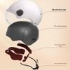 Gurede Unisex Summer Electric Motorcycle Half Helmet
