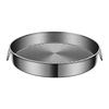 Double Ear Round 304 Stainless Steel Food Steamer Disc Steamer Steaming Grid Integrated Steamed Bun Drawer Steam Basket Cookware