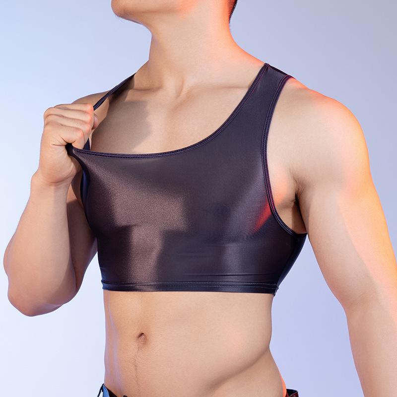 Men's Cross-border Sexy Sleeveless High Elasticity Fitness & Yoga Underwear