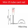 1Pcs Round Steel Nails For Manual Rivet Nail Gun Accessories Tools Concrete Steel Wall Anchor Trough Fastening Tool