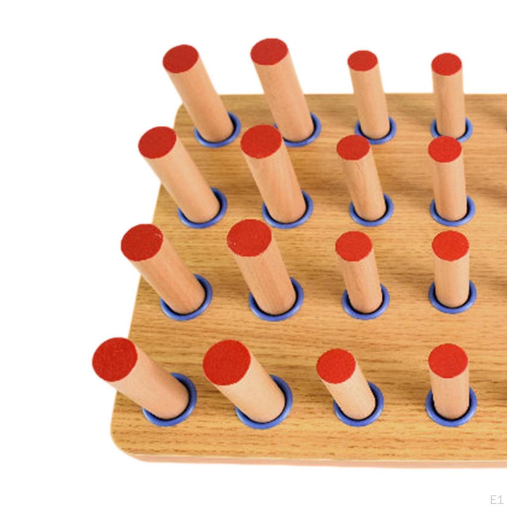 Fingertrainer, Holzbrett, Schlaganfall-Trainingsgerät für ältere Senioren