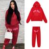 Sp5der Unisex High-Quality American Style Spider Web Hoodie Set