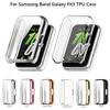 TPU-Galvanik-Hülle für Samsung Galaxy Fit 3 Smartwatch-Armband Vollständige Abdeckung Stoßstange Schutzhülle Zubehör Displayschutz