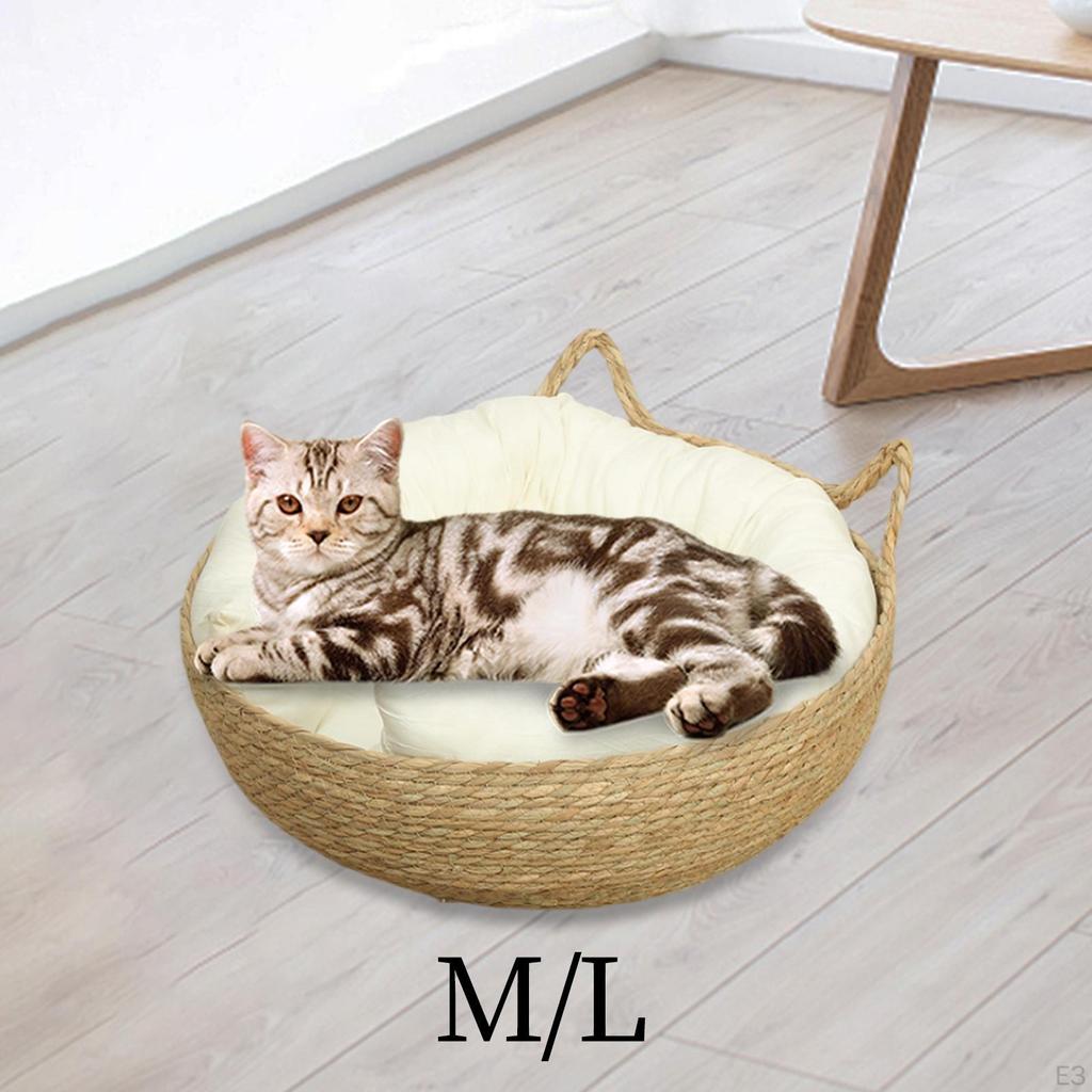 Lounge Bed with Interchangeable Cushion for Small Pets