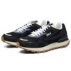 Fila Leisure Comfortable Mesh Fabric Shock Absorbing Breathable Low Top Casual City Commuting Running Shoes Men Sneaker Black Gray F12M041118FNB