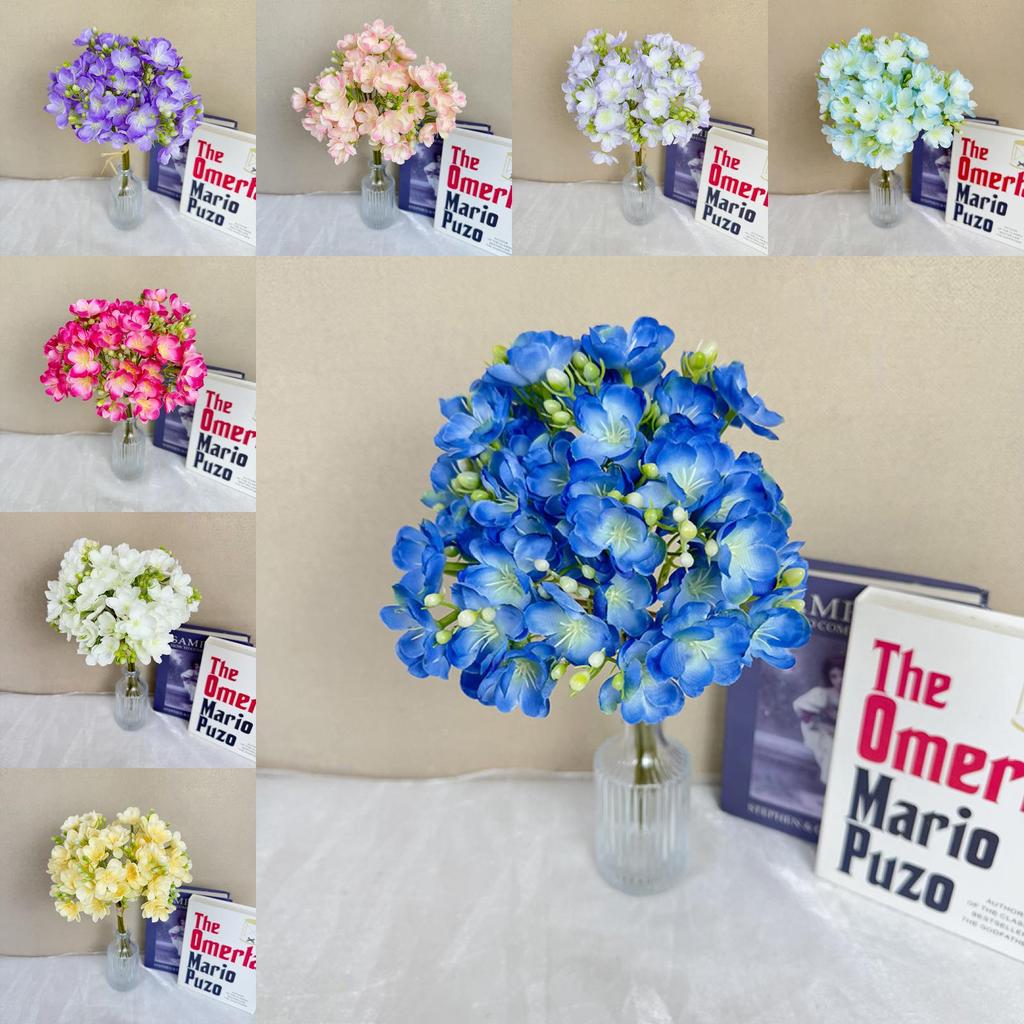 Artificial Jasminum Sambac Home Decor Wedding Centerpiece With Silk Material For Photography And Events