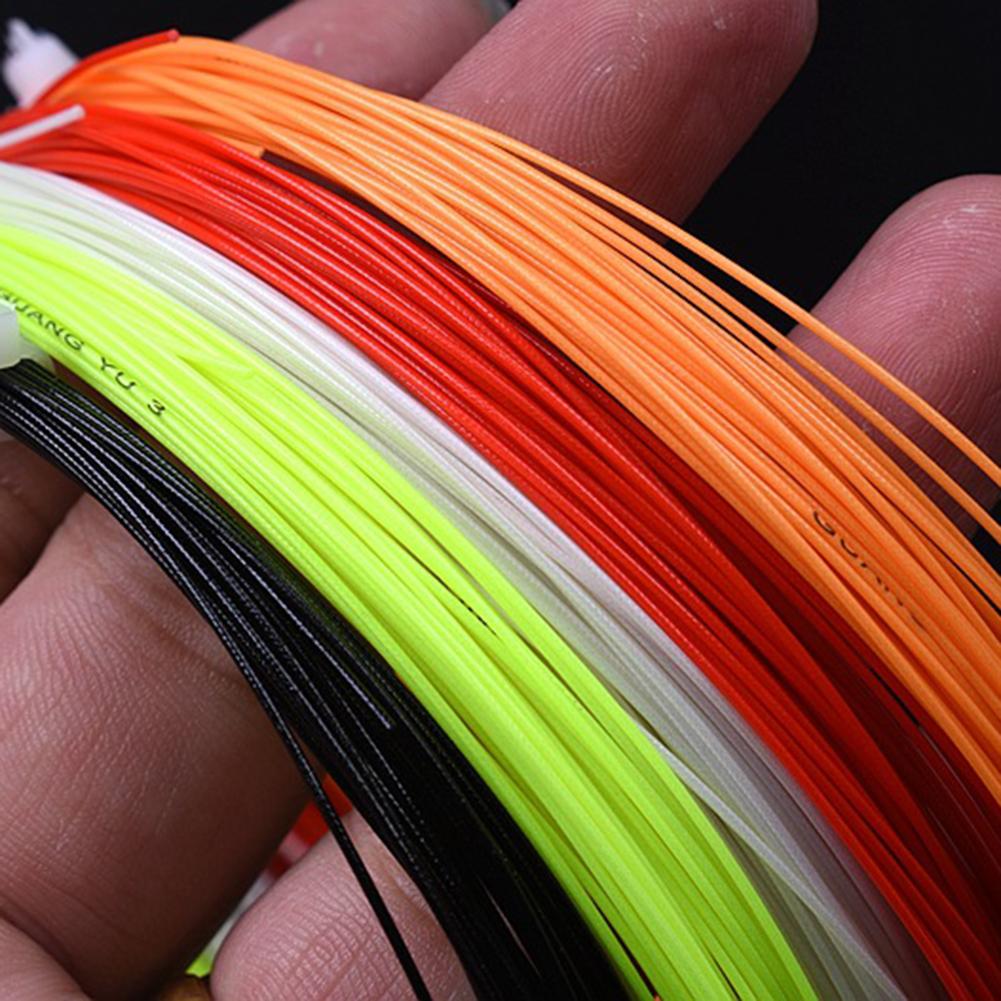 Badminton Schläger Saite Hohe Elastizität Badminton Schläger Saite Für Amateurtraining 10 Meter 0.66mm Badminton Schläger Saite