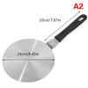 Handle Heat Conduction Plate Adapter For Induction Cooker Heat Kitchen Stainless Steel Exchanger Heat Diffuser Plate Converter
