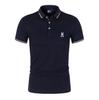 Men's T-shirt Polo Shirt Skull Rabbit Head New Summer Fashion Casual Short Sleeve Business Breathable Sports Print Golf Top