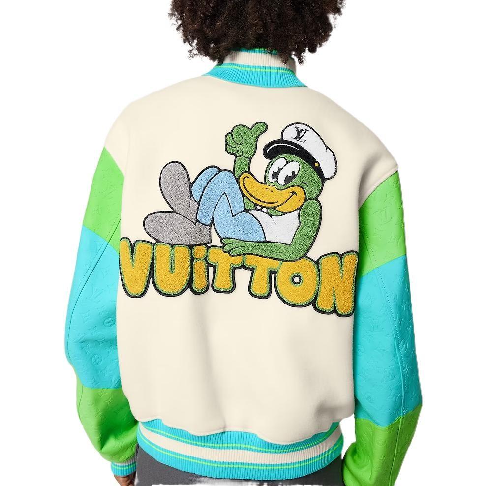 Louis Vuitton Baseball Jacket Men's Multicolor 1AB96I