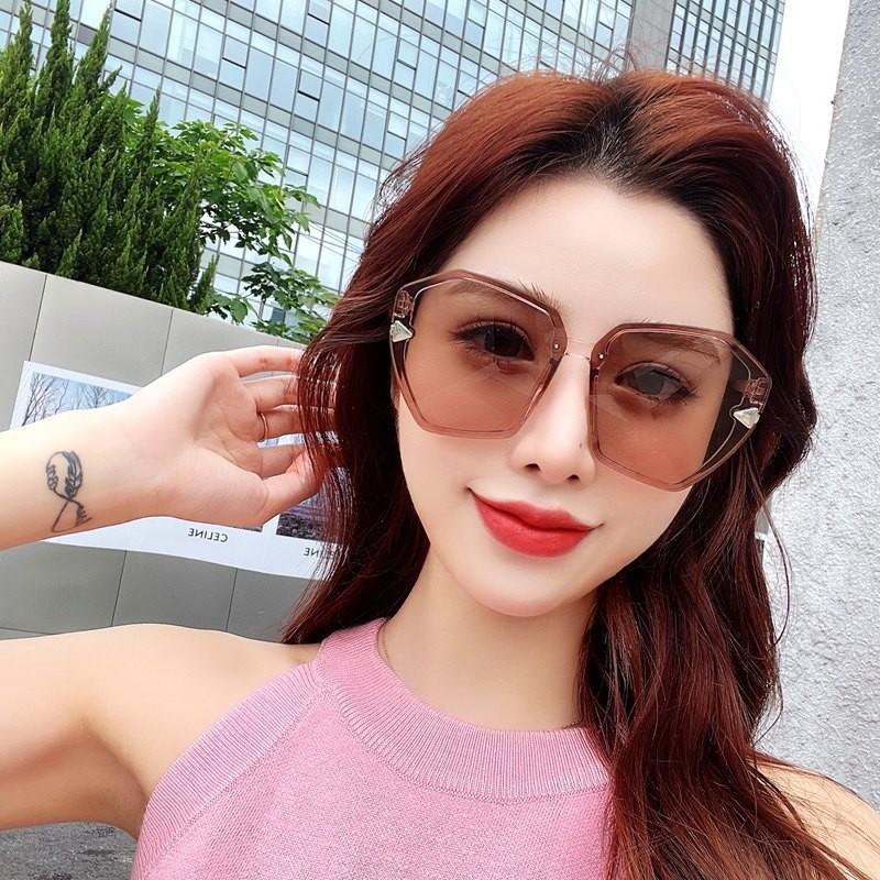 Fashion Fox Head Sunglasses Women'S Sunglasses Ins Large Frame Glasses Classic Driving Street Shot