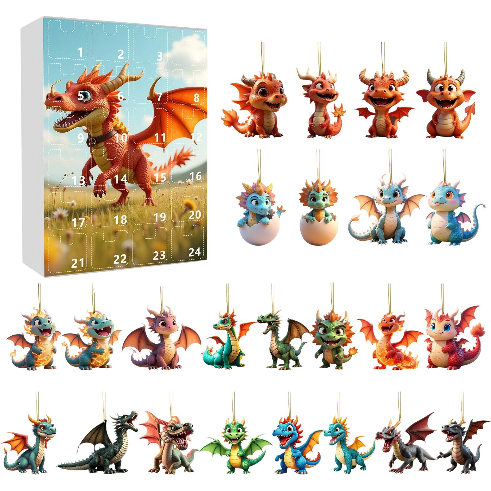 

2d Коробка Праздничный Обратный Отсчет Подарок Праздничные Адвент Аксессуары Для Детей Подарок One Size