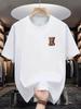 Men's Cute Teddy Bear Pattern T-shirt