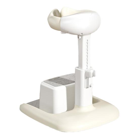 Baby Shower Rack Stand Height Adjustable Anti-Slip Bath Tub Holder Duck Design Foldable Portable Baby Care Stand