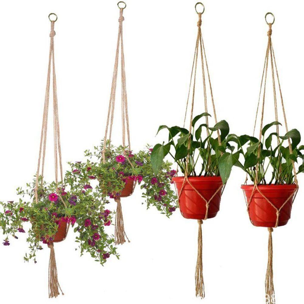 90cm Hanging Holder Knotted Plant Hanger Rope Lifting