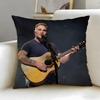 popular singer Zach Bryan Cushion Cover Soft  EasyWash Pillow Case  Versatile for Couch Bed Travel and Office